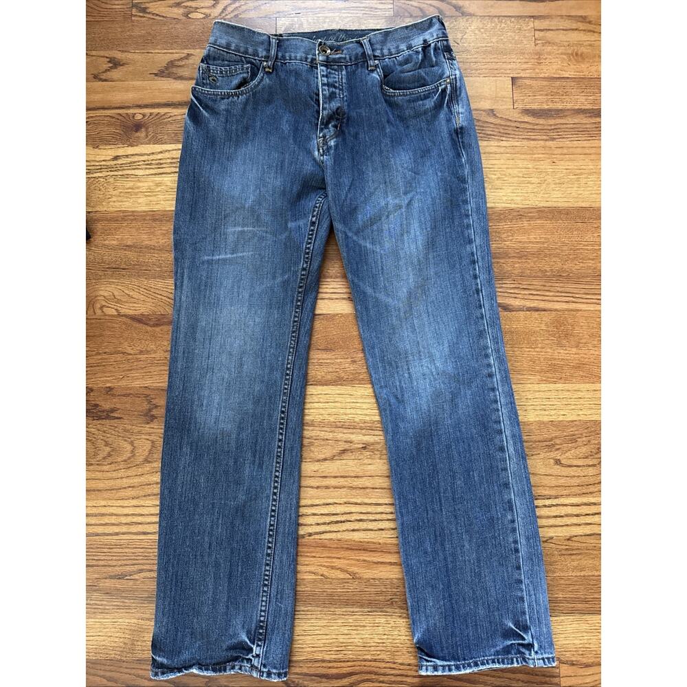 Rip Curl Men's Blue Denim Jeans Size W33 X L31 Straight Pants C24